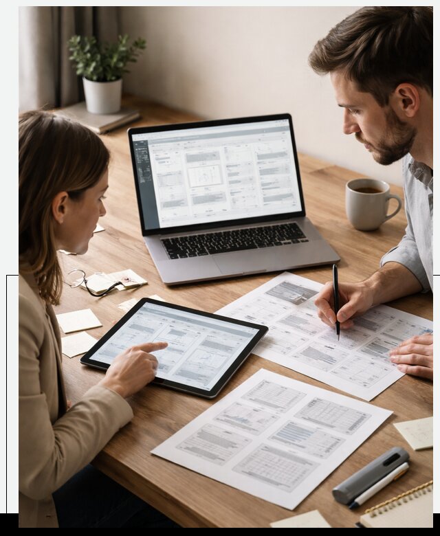 Дизайн ERP систем и интерфейсов для бизнеса в Большой Камне