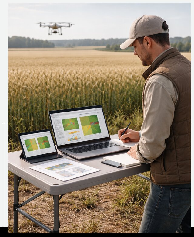 Система AI прогнозирования урожайности для точных агрономий в Большой Камне