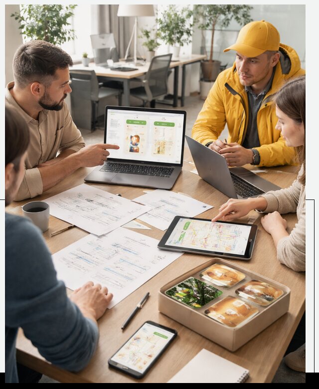 Разработка агрегатора доставки еды в Большой Камне от 15212 р., АвикейБль