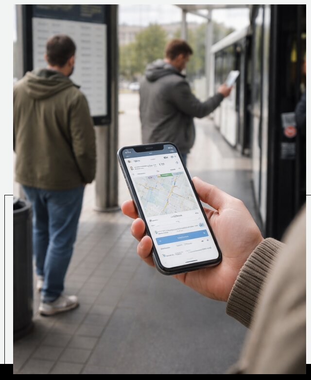 Мобильное приложение для пассажиров в Большой Камне с оплатой и расписанием